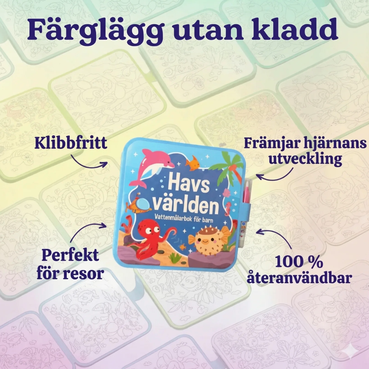 Magiboken™ - Kladdfritt målande